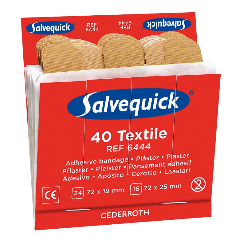 Cederroth Salvequick Textilpflaster REF 6444