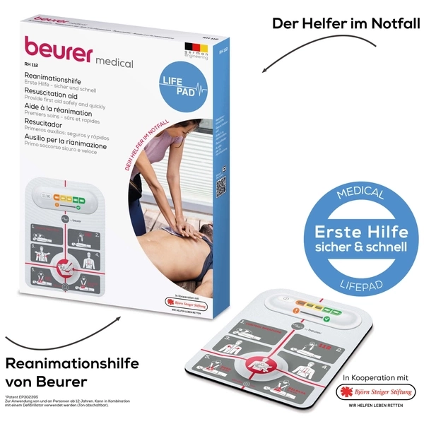Reanimationshilfe LifePad® by beurer